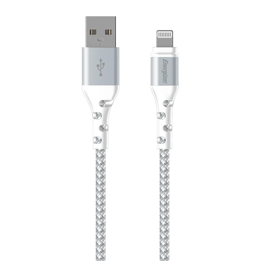 Energizer 2m USB-A to Lightning Cable
