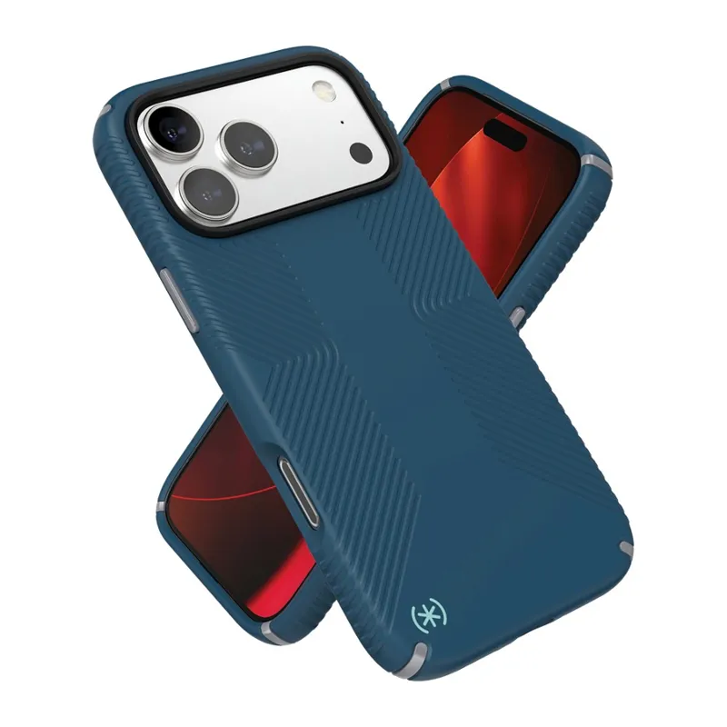 Speck iPhone 17 Pro Max Presidio2 Grip MagSafe Blue
