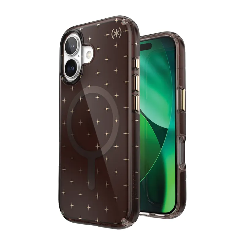 Speck iPhone 17 Presidio Lux MagSafe Gold Stars