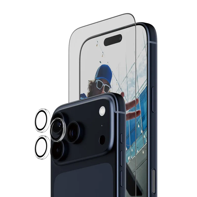 PanzerGlass iPhone 17 Pro Max 2in1 (UWF + Hoops)
