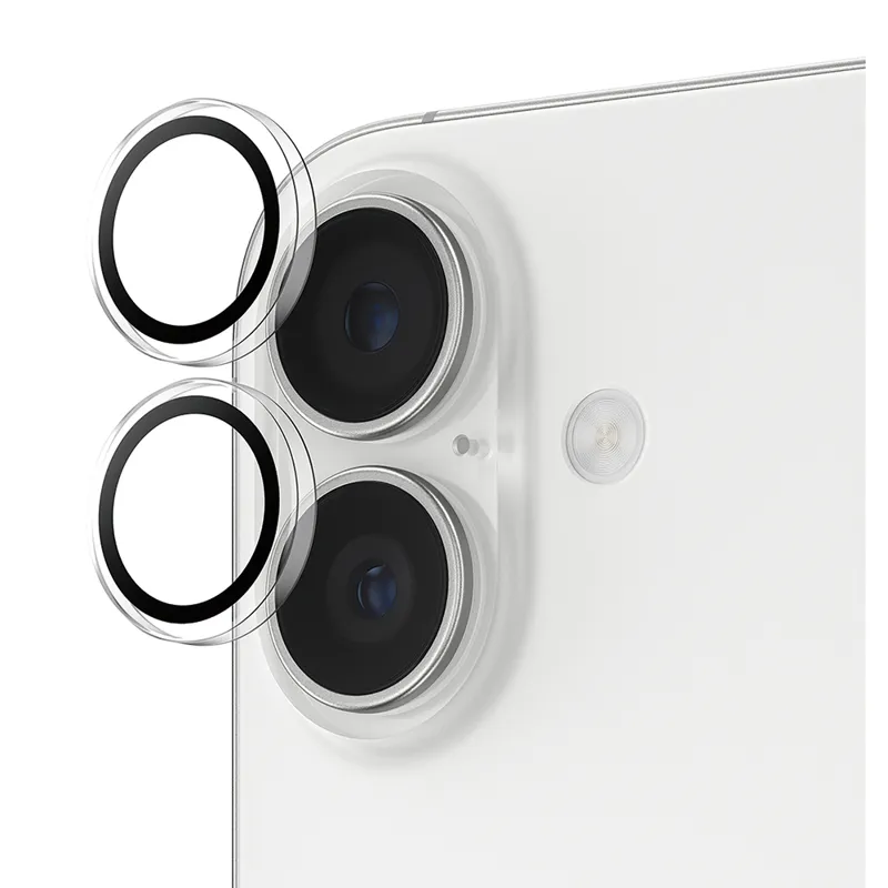 PanzerGlass Hoops Camera Lens Protector iPhone 17/16/16 Plus Transparent