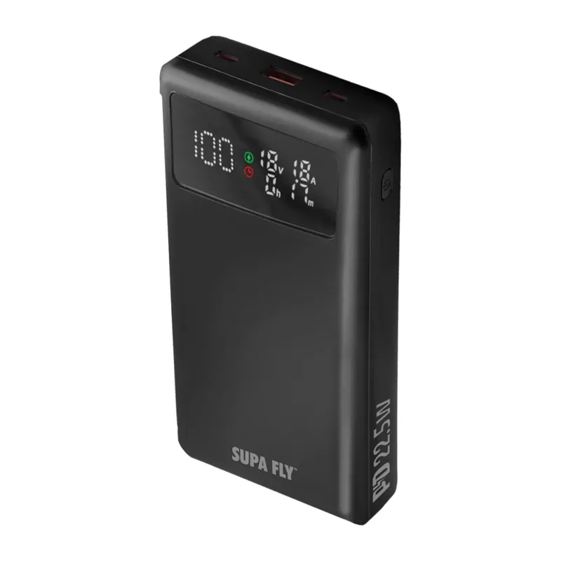 Supa-Fly 130W Power Bank 20000mAh USB-A & Type-C